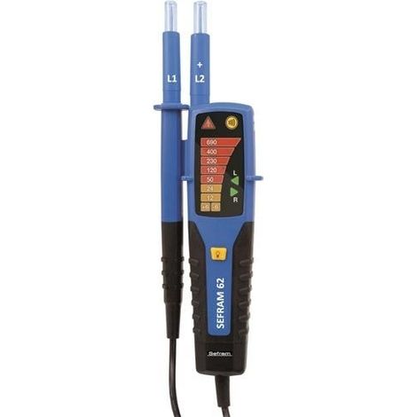 SEFRAM VAT, VÉRIFICATEUR D&039,ABSENCE DE TENSION SONORE À LED - SEFRAM62