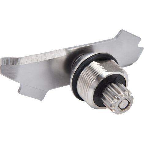 Ersatz-Mixermesser-Baugruppe aus Edelstahl, verbreitertes 2-Blatt-Messer für Mixer und Entsafter (1/5)