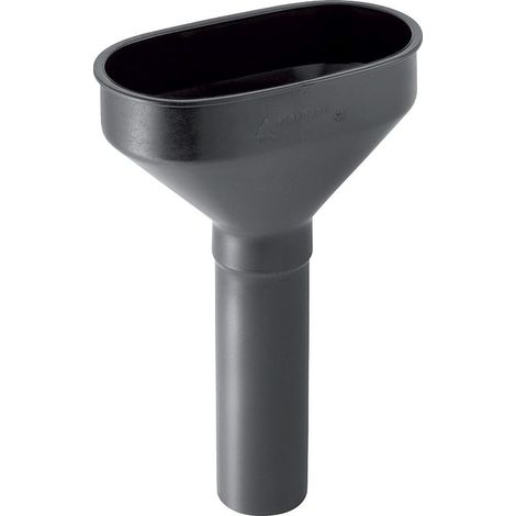 Geberit Trichter für Siphons, oval, 50 mm Durchmesser, langlebiger Kunststoff (1/5)