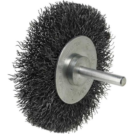 Cepillo de alambre luna 201540408 100 mm 0,3 mm grosor