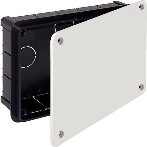 Caja de empotrar rectangular 200x130x60mm con tornillos (retractilado) solera 314 (1/2)