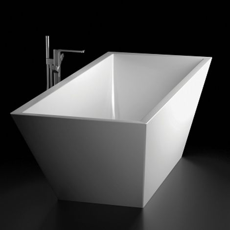 Baignoire Ilot rectangulaire 310 Litres THEBES Cedam (1/2)