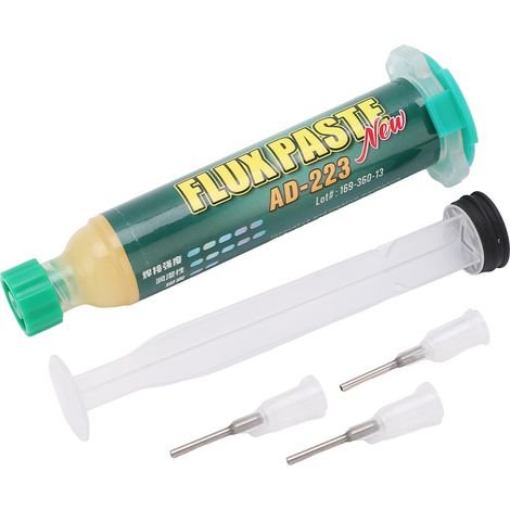 Pâte à souder 10cc écologique, flux puissant pour soudure BGA, capacité de soudage élevée. (1/5)