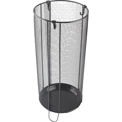 Porte-parapluies rond sur pied, support pour parapluies, cannes et bâtons de marche, pour entrée, maison, bureau, hôtel, noir. (1/5)