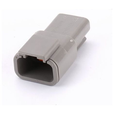 Wasserdichter 2-12-poliger Stecker (männlich/weiblich) für Schwerlastwagen/Bagger DTM04-3P und DTM06-3S (1/4)