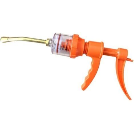 Seringue De Bétail Injecteur Réglable Seringue Continue Outil Vétérinaire pour Bovins Cochon De Chèvre, 50 ML Réglable Et Continu Seringue Animal Injecteur Animal Pistolet pour Vétérinaire (1/5)