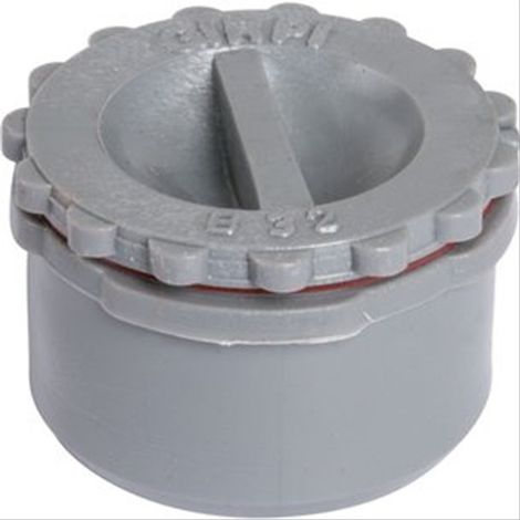 Bouchon de PVC visite PVC Ø63 Le lot de 10