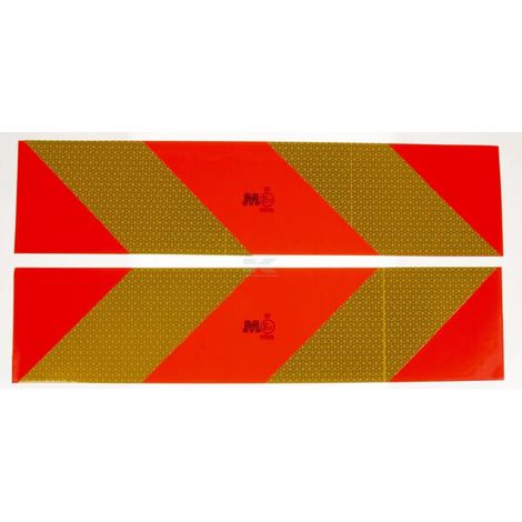 Juego de carteles adhesivos 566 x 132 mm (Izda + Dcha) MAZON WB37954RR