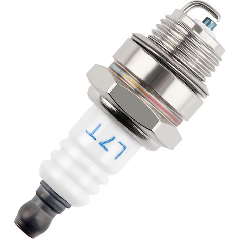 1 Pièces Bougies D'Allumage L7T, Tondeuse Bougie D'Allumage, Bougie D'Allumage Borne Solide Remplacer Bm6A / L7T, Bougie D'Allumage Pour Moteur À Deux Temps, Pour Tondeuse À Gazon Moteurs (1/5)