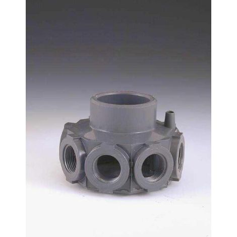 Fluidra 00625 - Cabezal colector 12 Brazos PVC