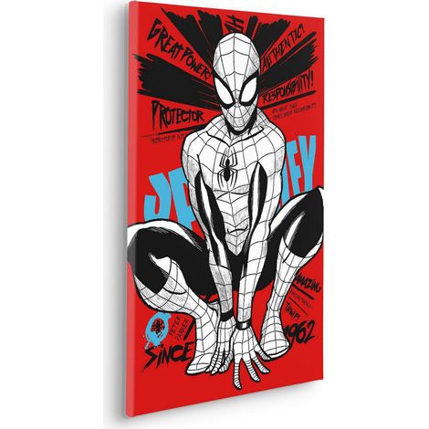 Tableau intissé - Spider Man Protecteur De New York City (1/3)