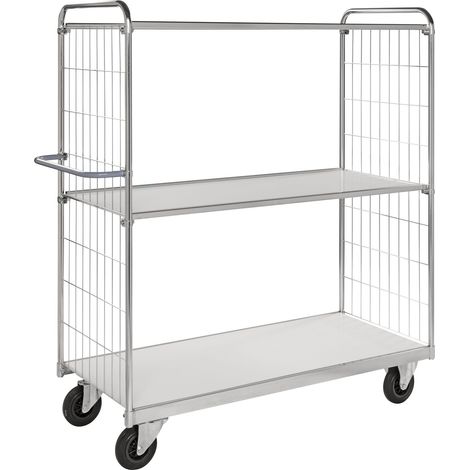 Carrello portatutto senza freni L x P x H 1190 x 650 x 1695mm - Kongamek
