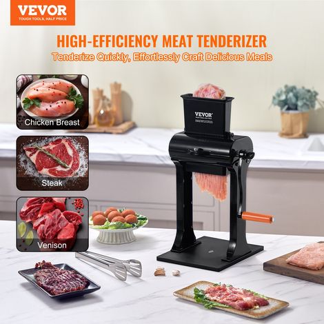 Attendrisseur de Viande Manuel en Acier Inoxydable Machine à Attendrir la Viande avec 31 Lames et Peignes Intenses Outil d’Attendrissement de la Viande pour Préparation Steak Poulet Porc Cuisine (1/5)