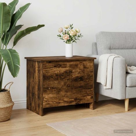 Cassa di stoccaggio Rovere Fumo 60 x 40 x 50 cm vidaXL (1/5)