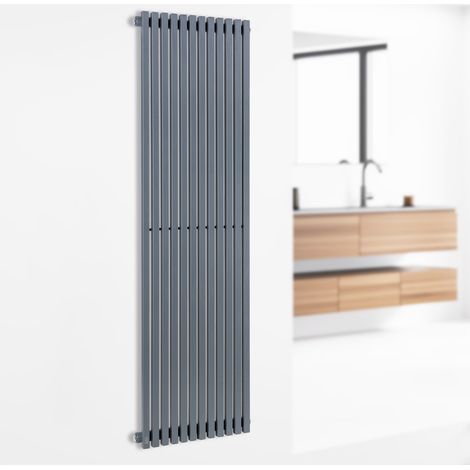 Delgado 160 x 45 Heizkörper 822W Warmwasser 1/2&quot 8-20m² grau