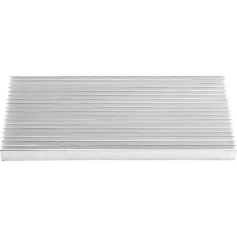 1 Stück Aluminium-Kühlkörper 300 x 140 x 20 mm zur Kühlung von Hochleistungs-LED-Leuchten