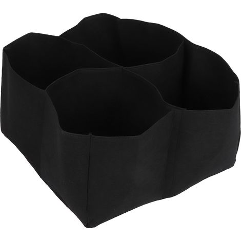 Sac de culture pour plantes potagères, 60 x 60 x 30 cm, 4 compartiments (1/5)