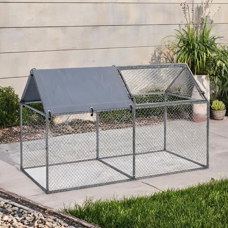 Cage pour rongeur prata en aço e Tecido Oxford 198 x 100 x 120 cm (1/5)