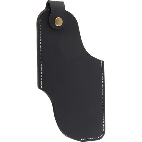 Étui en cuir pour téléphone avec passant ceinture, pochette en cuir véritable, gaine de téléphone portable pour homme, support de ceinture robuste. (1/5)
