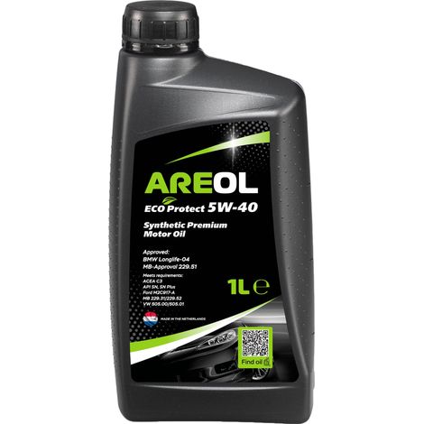 AREOL ECO Protect 5W-40 Motoröl 1L