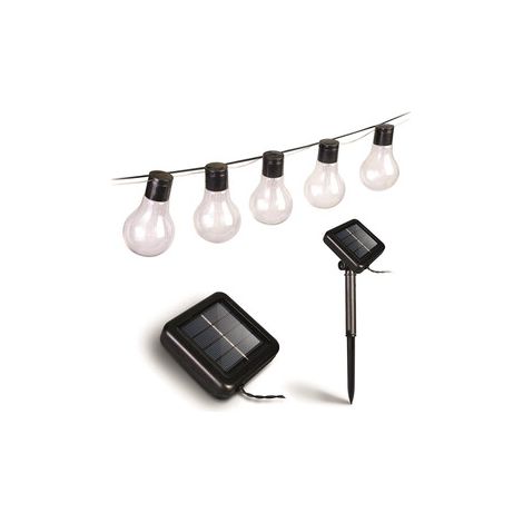 CATENA LUMINOSA SOLARE 10 LUCI 5M