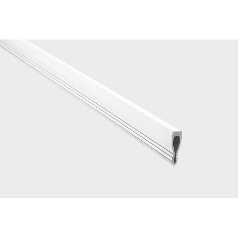 EMAC NOVOJUNTA-1 PVC Perfil Blanco Para Junta de Dilatación - Altura: 25 mm - ref: NJ1PV25BL
