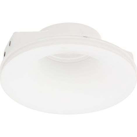 Faretto da incasso rotondo ad anello in gesso GU10 "Polaris" (1/5)