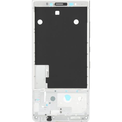 Cadre avant d'écran LCD pour smartphone BlackBerry KEY2/KEYTWO/BBF100-1/-2/-6 Argent