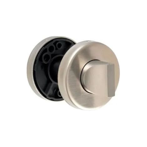 Rosace inox AISI 202 brossé 52mm – Condamnation pour sécurité renforcée – Finition brillante – Boîte de 50 pièces