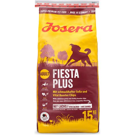 Josera Fiesta Plus - Alimento Completo para Perros Adultos con Ave de Corral - 12,5 Kg