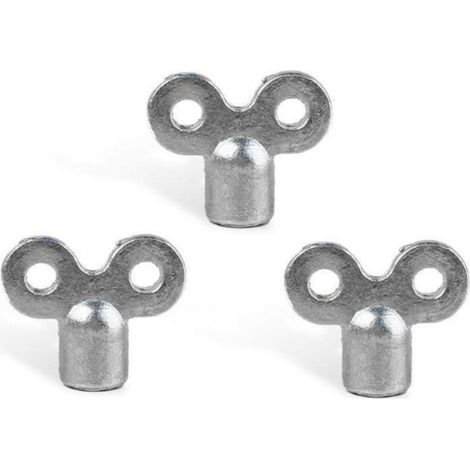 Lot de 3 Cle Purge Radiateur, Cle Radiateur, Purgeur Radiateur, Clé de Purge Radiateur pour une Purge Facile et Efficace-DOU