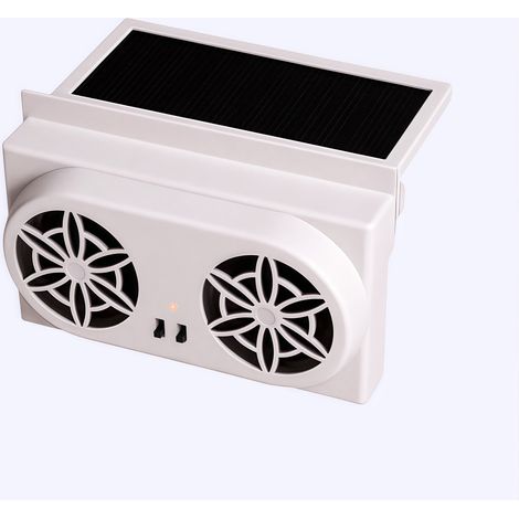 Solar-Autoventilator mit USB-Anschluss – Sommerkühler für die Kabine und Luftzirkulationsgerät-x