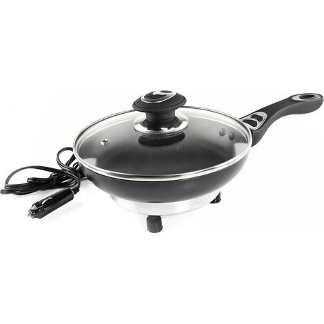Amio Padella elettrica da viaggio 20 cm antiaderente 350 ml
