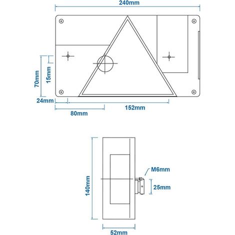 Fanale posteriore aspock multipoint ii sinistro in blister (1/5)