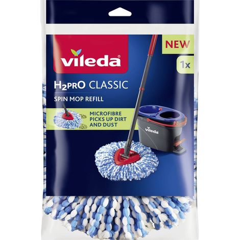 H2PrO Spin Mop Vileda Ricambio fiocco in microfibra (1/5)