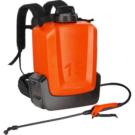 Stocker Elektrische Rucksackpumpe 2,5/5 bar Ergomist 21V 15l (1/3)