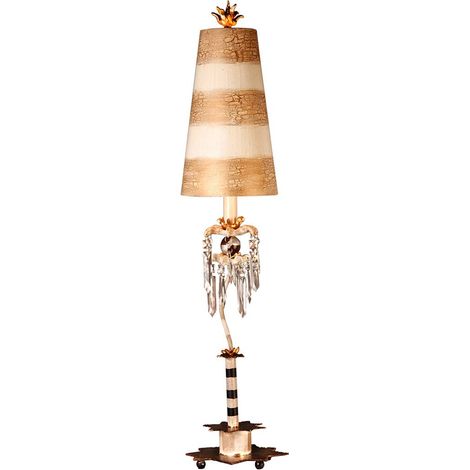 Elstead Birdland - 1 lampe de table lumineuse noir, or, crème, E27 (1/5)