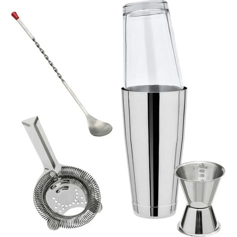 Сocktail Set - Boston Shaker mit Original Mixing-Glas