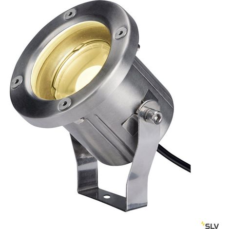 Projecteur extérieur NAUTILUS 10 SPOT spot piquet inox 316 LED 9W 3000K IP55 - SLV - 1001962 (1/4)