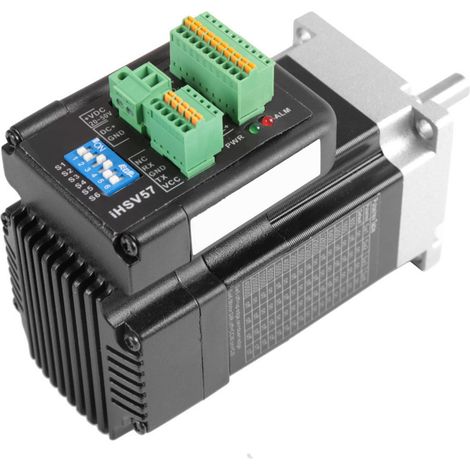 Motore Passo-Passo Integrato IHSV57-30-10-36-01-33 – 100W DC36V 0,29Nm 3000RPM – Controllo Posizione Chiuso – Compatto per Automazione Industriale (1/5)