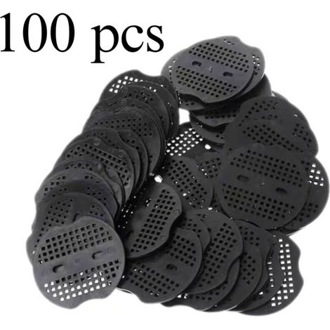 100 patins de fixation pour toile de désherbage de jardinage pour film de sol, clous en U pour pied de pression pour toile de serre