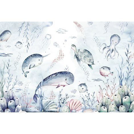 Papier peint panoramique Enfants - Océan - 473 cm x 320 cm (1/2)