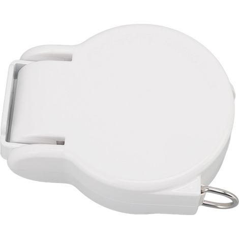 Étendoir à linge rétractable d'intérieur 4,2 m, robuste, résistant à l'usure et antirouille, pour balcon, blanc