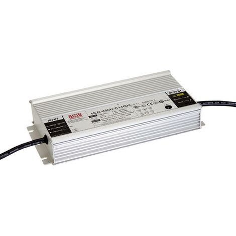 Mean Well HLG-480H-48AB Driver de LED à tension constante 480 W 5 - 10 A 40.8 - 50.4 V/DC dimmable, fonction dimmeur 3 (1/4)