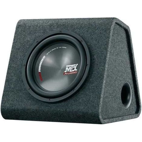 MTX AUDIO RTP12 Klasse-D Verstärkergehäuse mit 30 cm Subwoofer 220W (1/2)