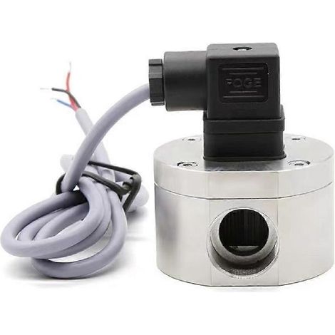 Débitmètre à engrenage elliptique G1/2, capteur de débit d'huile en acier inoxydable 304, haute précision (1/5)