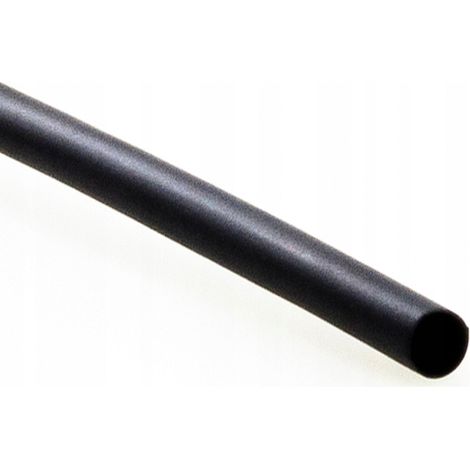 Schrumpfschlauch schwarz 1,5 mm 1 m