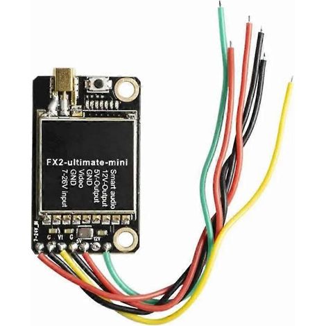 5,8-GHz-FPV-Videosender mit hoher Ausgangsleistung, DVR-VTX-Unterstützung, OSD-Konfigurations-PCB
