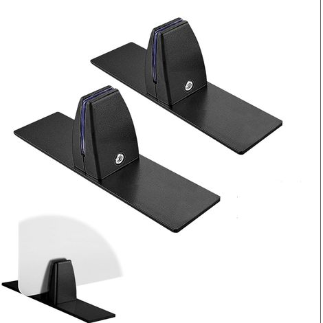 Zwei T-förmige Tischteilerclips, verstellbare Tischteilerclips mit Basisstütze, geeignet für Trennwände mit einer Dicke von 3-20 mm. (1/4)