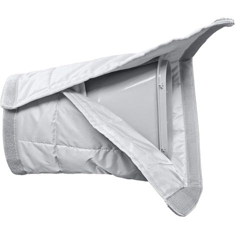 Housse Isolée pour Climatiseur Manchon Isolant Élastique Ajustable Réduction de Chaleur par Enveloppe Isolante Pour maison, dortoir, bureau, appartement, chambre (1/5)